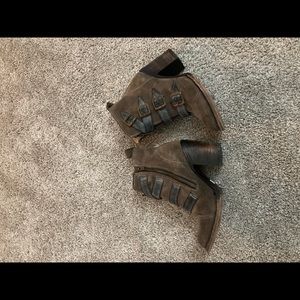 Freebird heeled booties